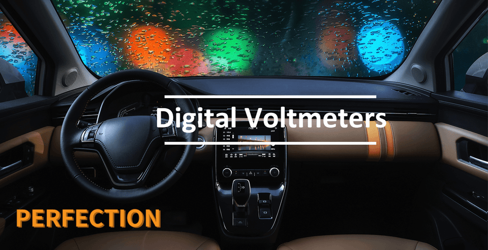 BROSintl car digital voltmeter